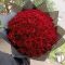 100 red rose bouquet Nairobi,luxury love flowers Kenya,proposal flower delivery,black wrap romantic bouquet,grand anniversary roses