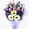 lilac flower bouquet,pastel bouquet Kenya,roses and gerberas,flower delivery Nairobi,elegant floral gifts,mixed flower bouquet,sympathy flowers,soft color flowers
