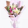 Lily & Pink Rose Charm Bouquet