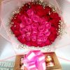 Pink & Red Rose Bliss with Ferrero