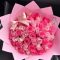 pink rose bouquet Kenya,soft pink flower arrangement,blush rose delivery Nairobi,elegant floral gift Kenya,hand-tied pink roses,romantic birthday bouquet,feminine rose gift