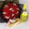 Surprise your partner with an elegant flower,chocolate,and wine gift package for a special occasion.
