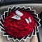 crimson butterfly luxe rose bouquet