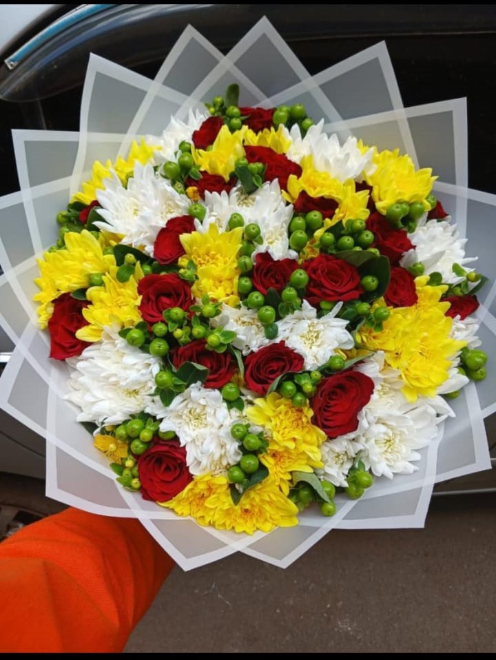 radiant harmony floral bouquet